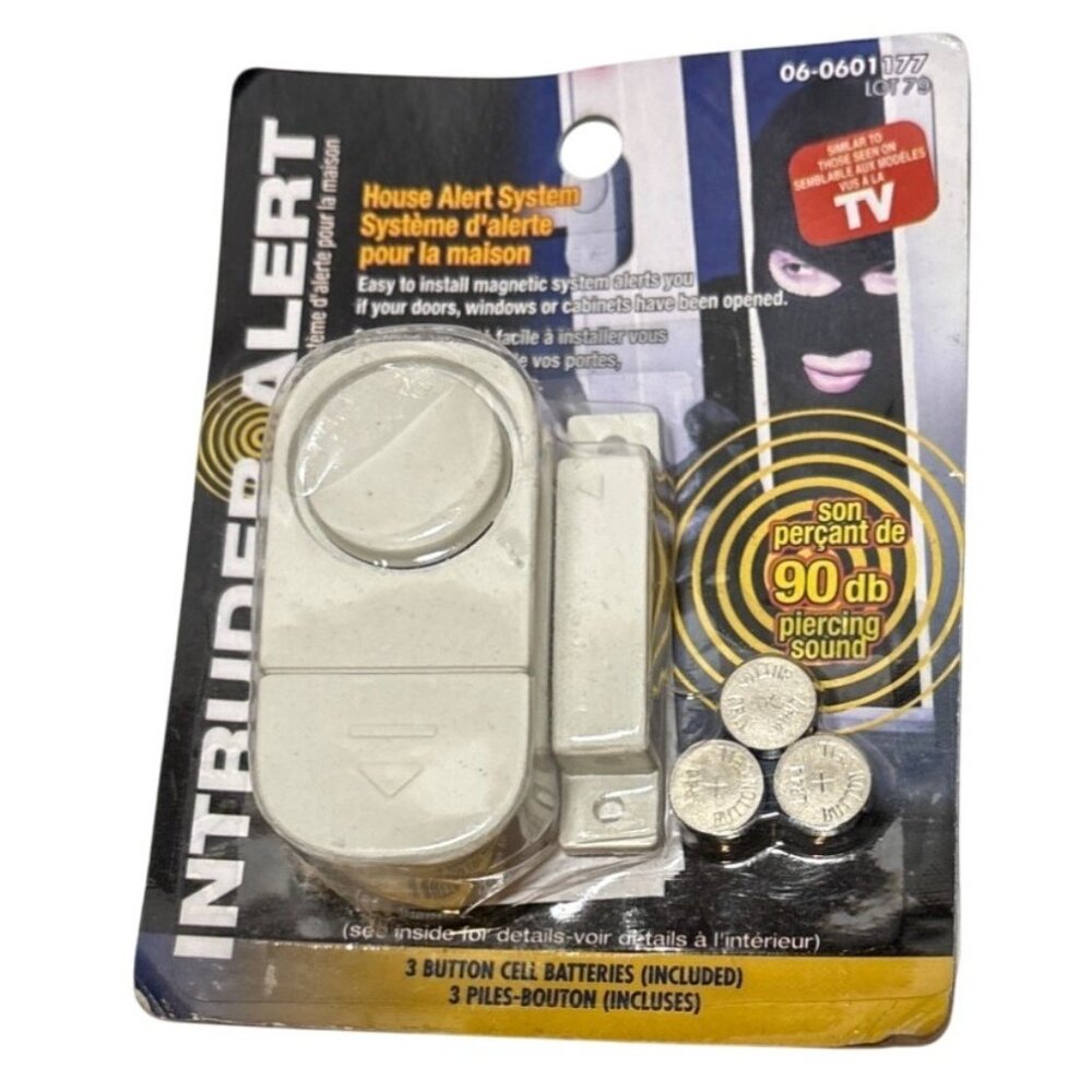 Intruder Alert House Alarm System With 90dB Sound For Doors & Windows